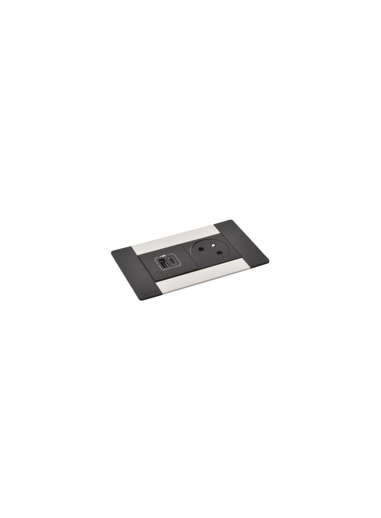 INCARA: MULTILINK - 2P+Z / USB A+C - 2,0 M-METAL, Legrand