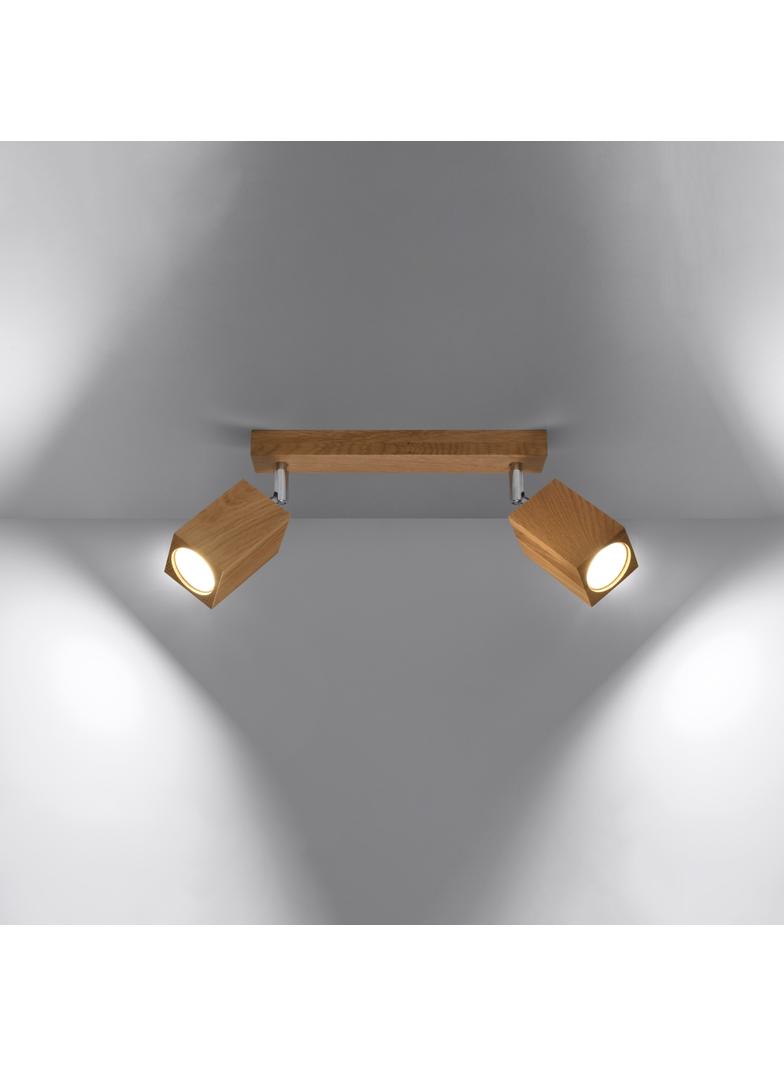 Sollux Plafon KEKE 2 dąb SL.1036