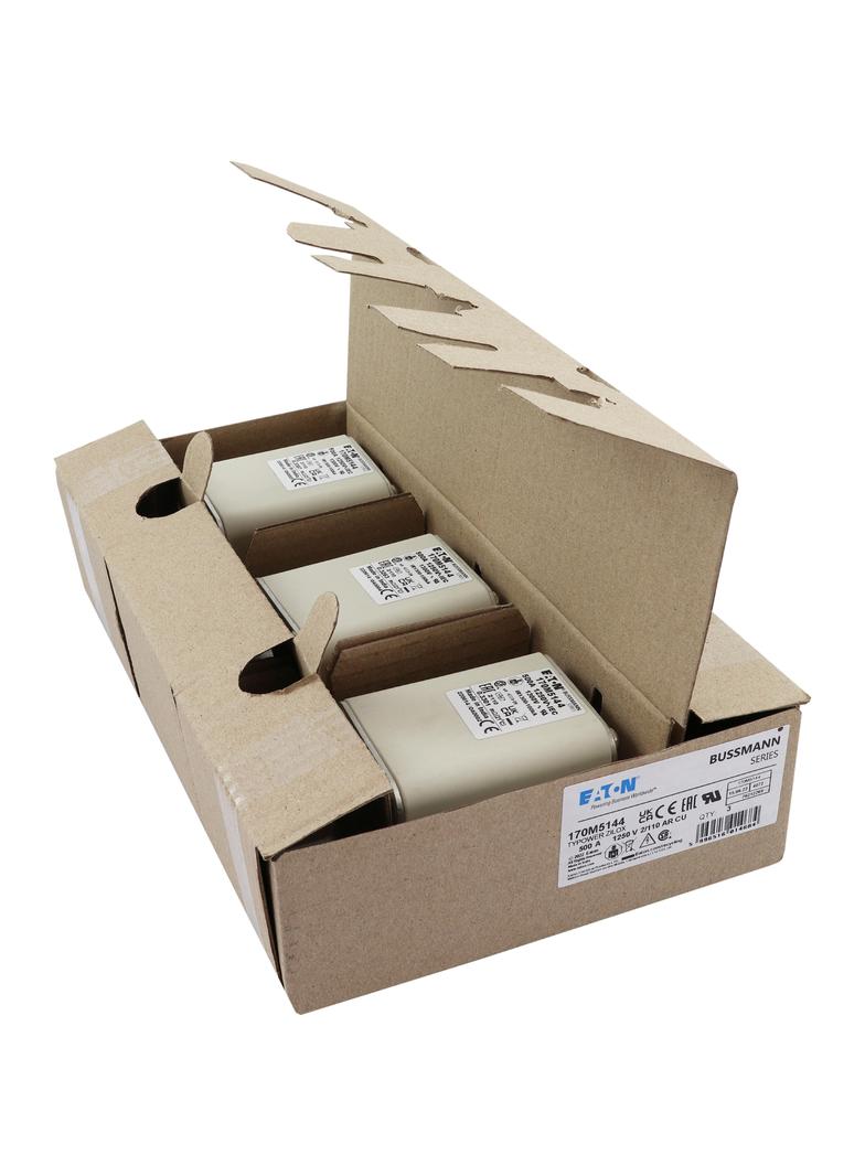 500A 1250V 2/110 aR INDICATOR FUSE Wkładka szybka 500A AC 1250V rozmiar 2 61x75x138 mm aR D 170M5144