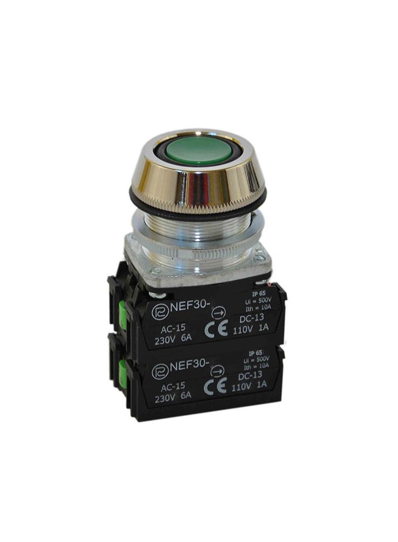 Przycisk NEF30-UK3XY zielony W0-NEF30-UK 3XY Z PROMET