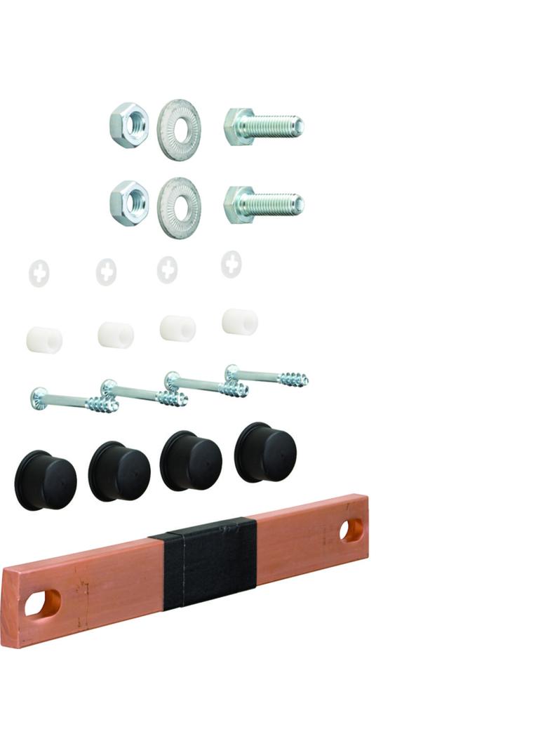 univers Łącznik szyn zbiorczych 30x5/10mm 1-pol. 60mm UM05F HAGER