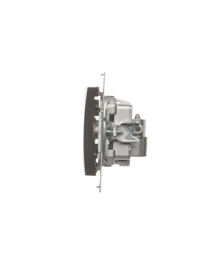 Simon 54 Gniazdo antenowe R-TV końcowe separowane tłum.1dB brąz mat