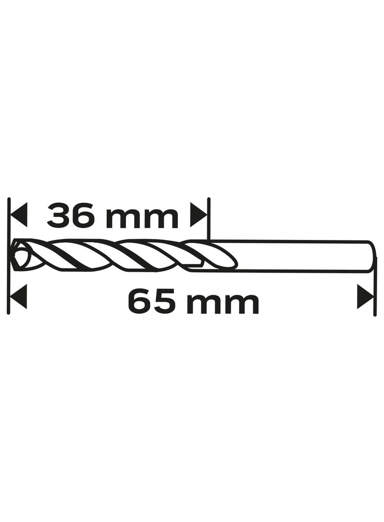Wiertło do metalu HSS-Co, 3.2 mm