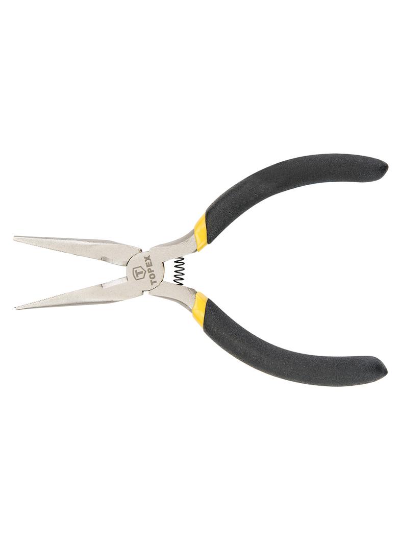 Szczypce precyzyjne wydłużone proste 130 mm