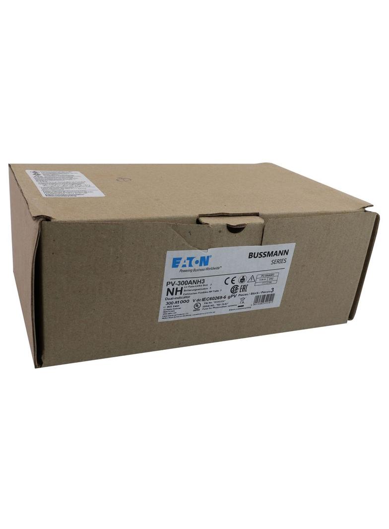 PV-300ANH3 Wkładka PV NH 300A 1000V DC PV rozmiar 3 podwójny wskaźnik PV-300ANH3 EATON
