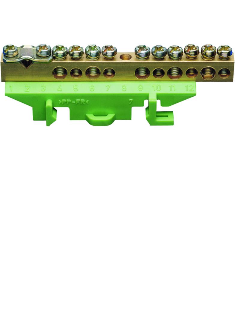 Zaciski ochronne 1x25+5x16+5x10 KM11B HAGER