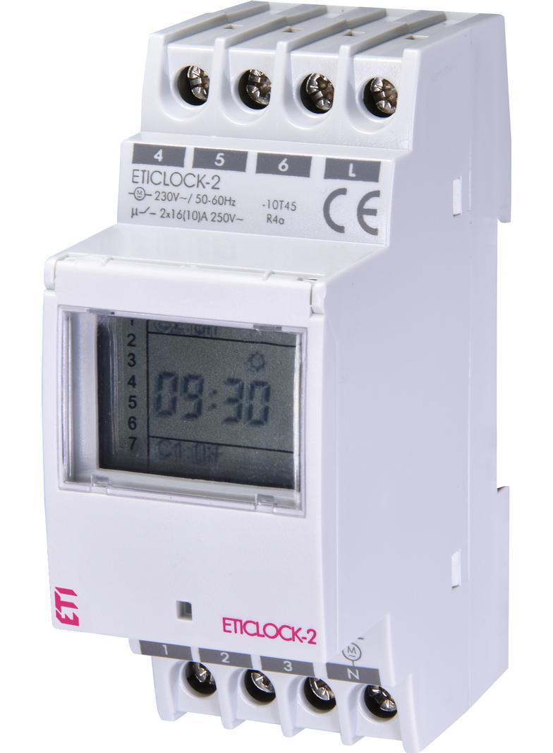 Cyfrowy programator czasowy dwukanałowy CLOCK-2 002472012 ETI