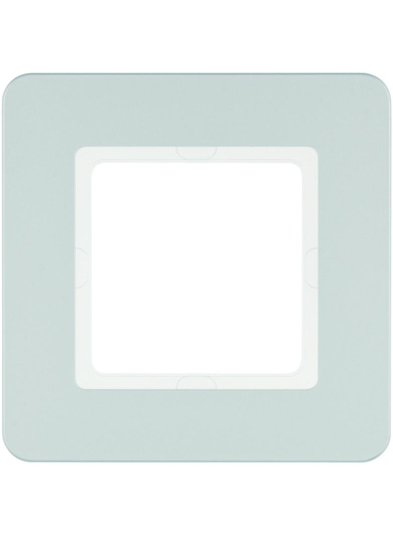 BERKER Q.7 Ramka pojedyncza aluminium aksamit lakierowana 10116184 HAGER