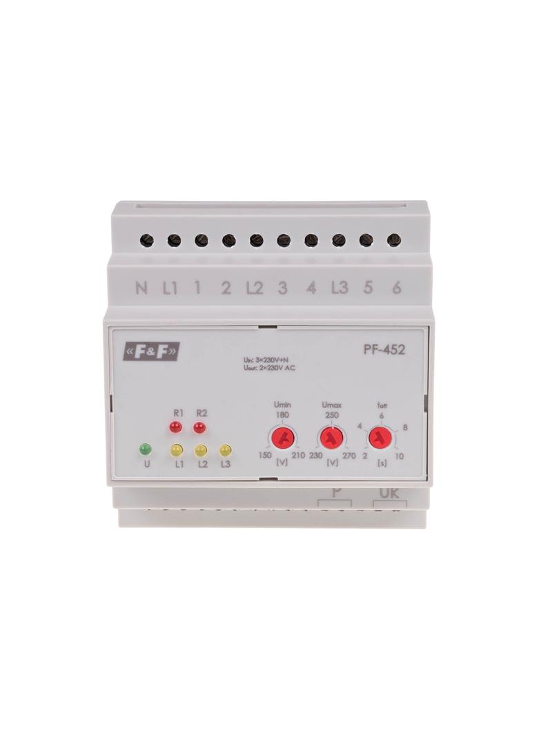 Automatyczny przełącznik faz z wyjściem napięcia fazowego