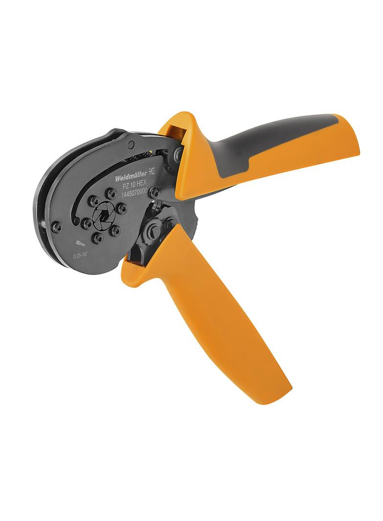 PZ 10 HEX Praska do końcówek oczkowych, końcówek tulejkowych, złączy ekranowanych, nr.katalogowy 144