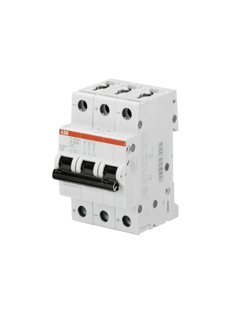 S203M-K63UC Wyłącznik nadprądowy AC/DC 10kA 3P K63A 2CDS273061R0607 ABB