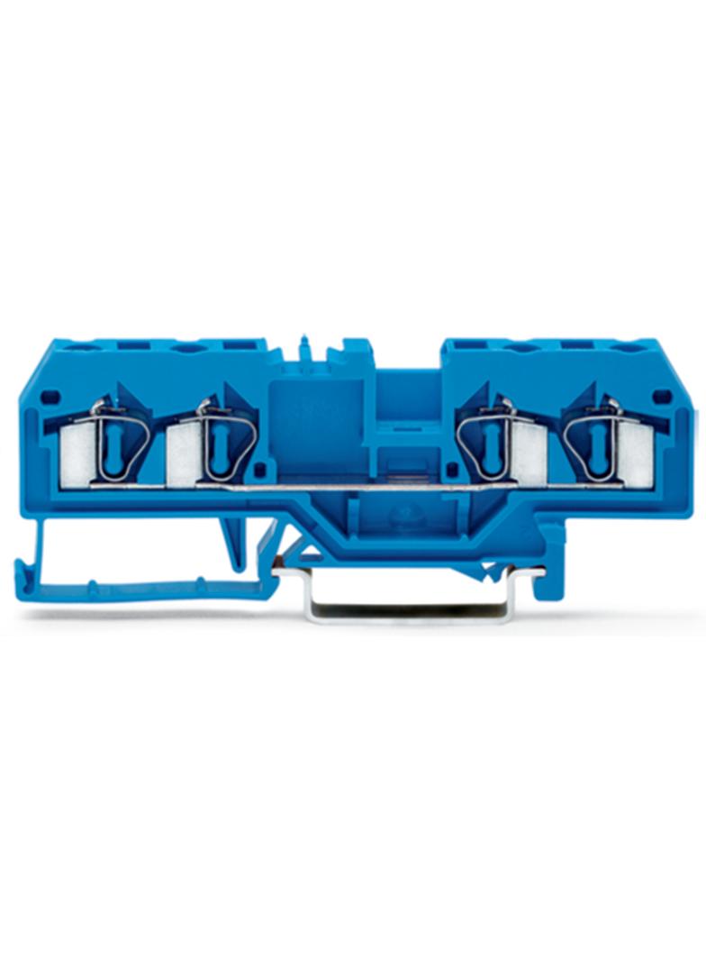 złączka 4-przewodowa 4 mm2 niebieska