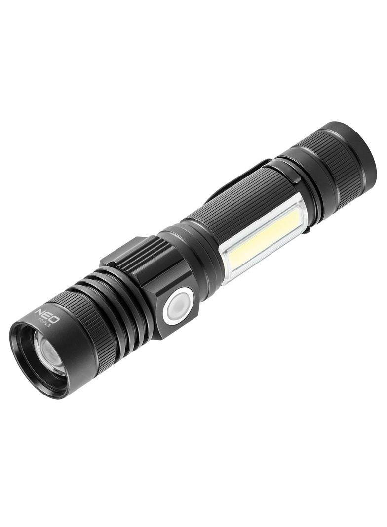 Latarka akumulatorowa USB 800 lm 2 w 1 CREE T6 LED