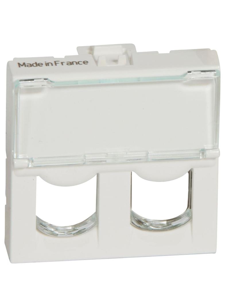 Mosaic Adapter Do Złączy Podwójnych Systimax Biały 078603 LEGRAND