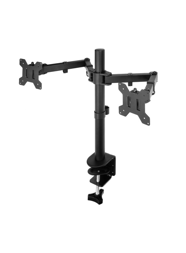 Biurkowy uchwyt do dwóch monitorów 13"-27”