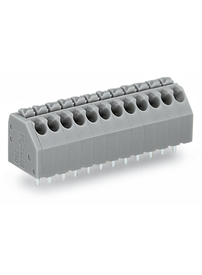 listwa zaciskowa do pł. drukowanych 12-bieg. niebieska raster 3,5 mm