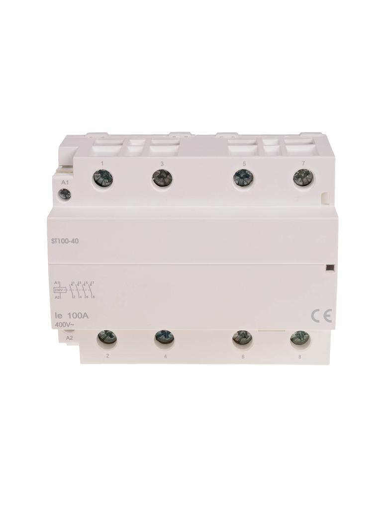 Stycznik 100A, 230V,  styki 4XNO