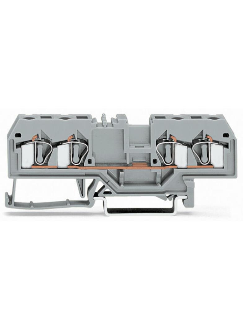 złączka 4-przewodowa 4 mm2 żółta