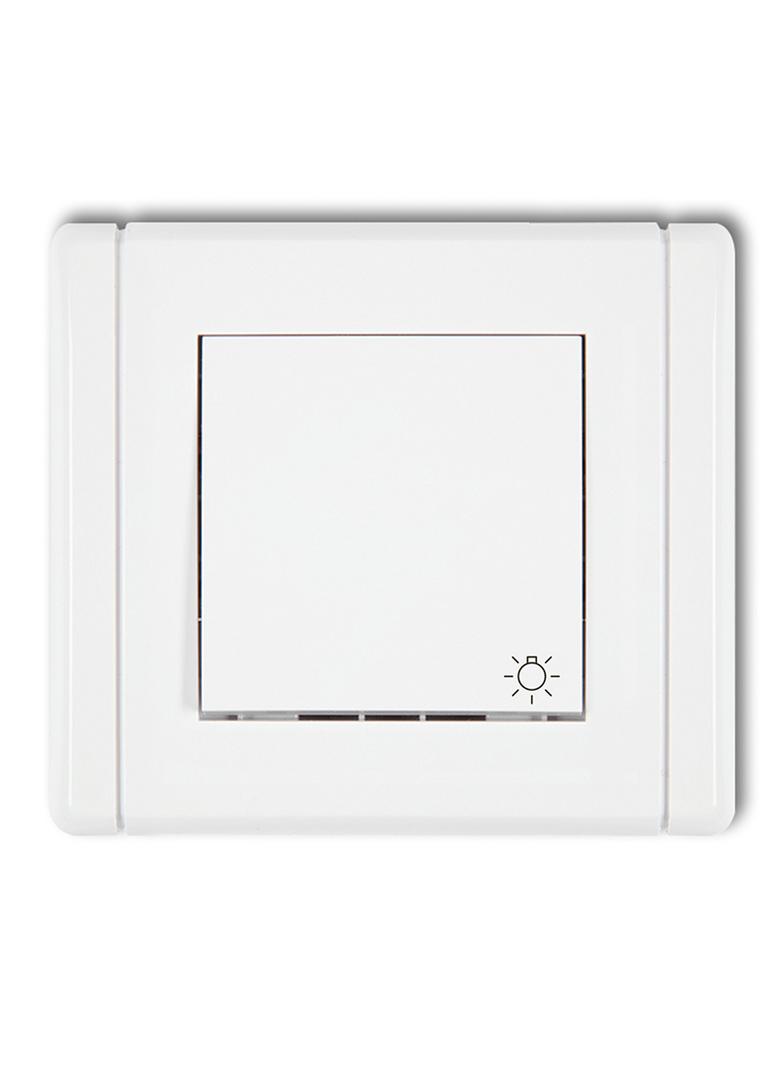 FLEXI Przycisk zwierny /światło/ biały FWP-5 KARLIK