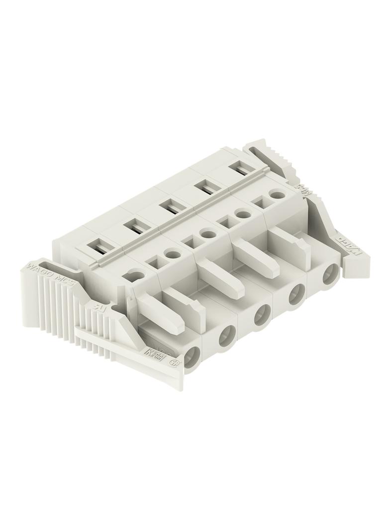 Gniazdo MCS‑MIDI Classic 5‑biegunowe jasnoszare raster 7,5mm 721‑205/037‑000 /50szt./ WAGO