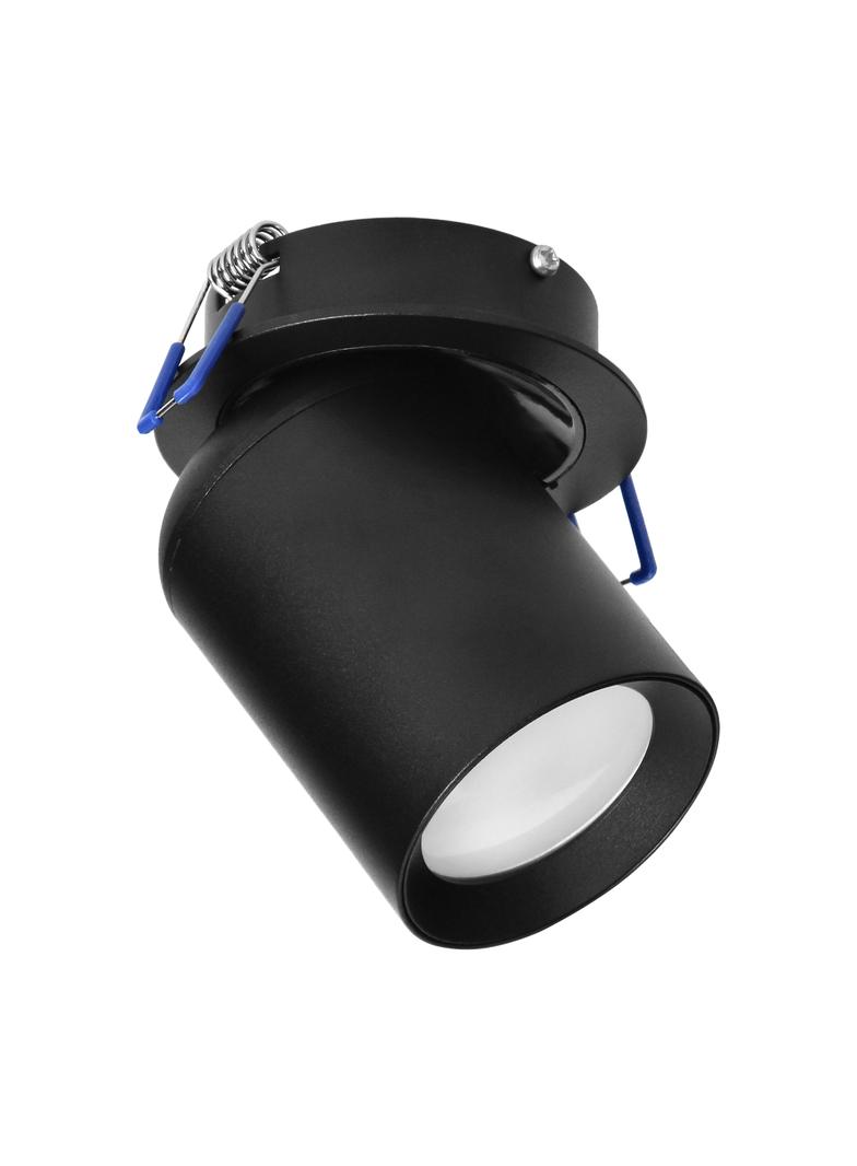 Oprawa ścienno-sufitowa MALTA SP 1 podtynkowa GU10 max. 12W IP20 czarna AD-OP-6478BGU10 ORNO