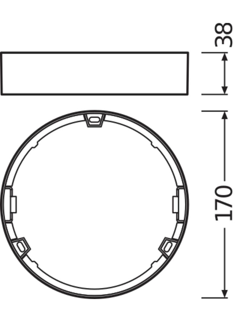 Ramka DOWNLIGHT SLIM FRAME DN155 WT