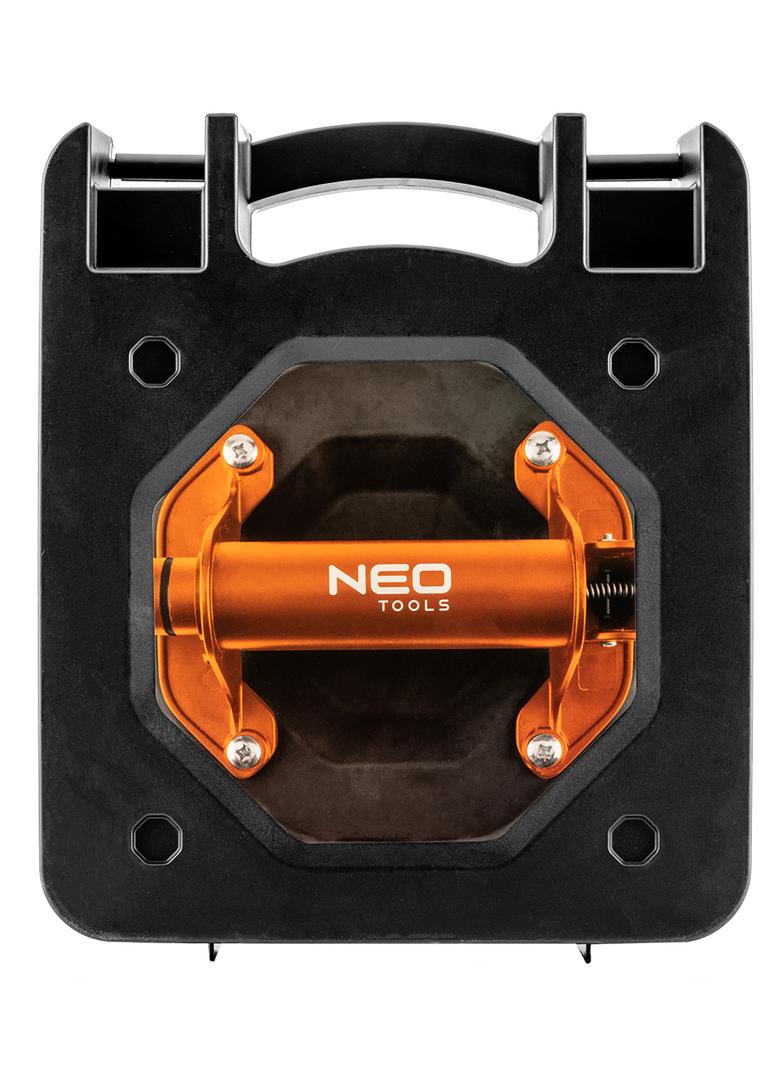 Przyssawka próżniowa z pompką, do glazury i szkla, 160 kg, w walizce