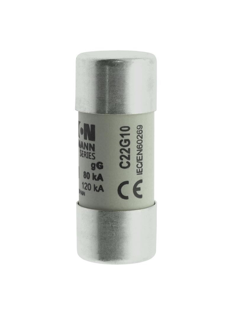 CYLINDRICAL FUSE 22 x 58 10A GG 690V AC Wkładka cylindryczna 22 x 58mm 10A GG 690V AC C22G10 EATON