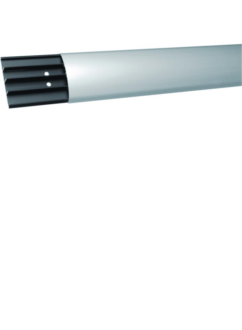 tehalit.AK Kanał podłogowy PVC z pokrywą 18x75 aluminium lakierowana SLA180750ELN HAGER