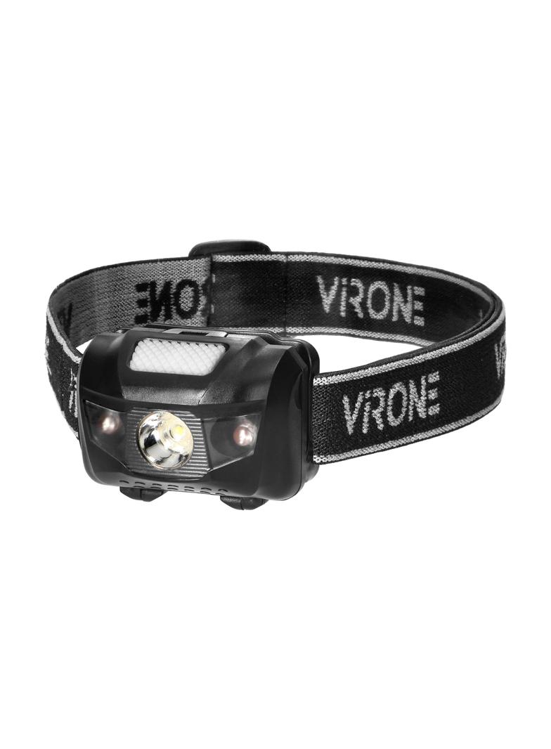 Latarka czołowa LED CREE 3W + 2 czerwone diody LED