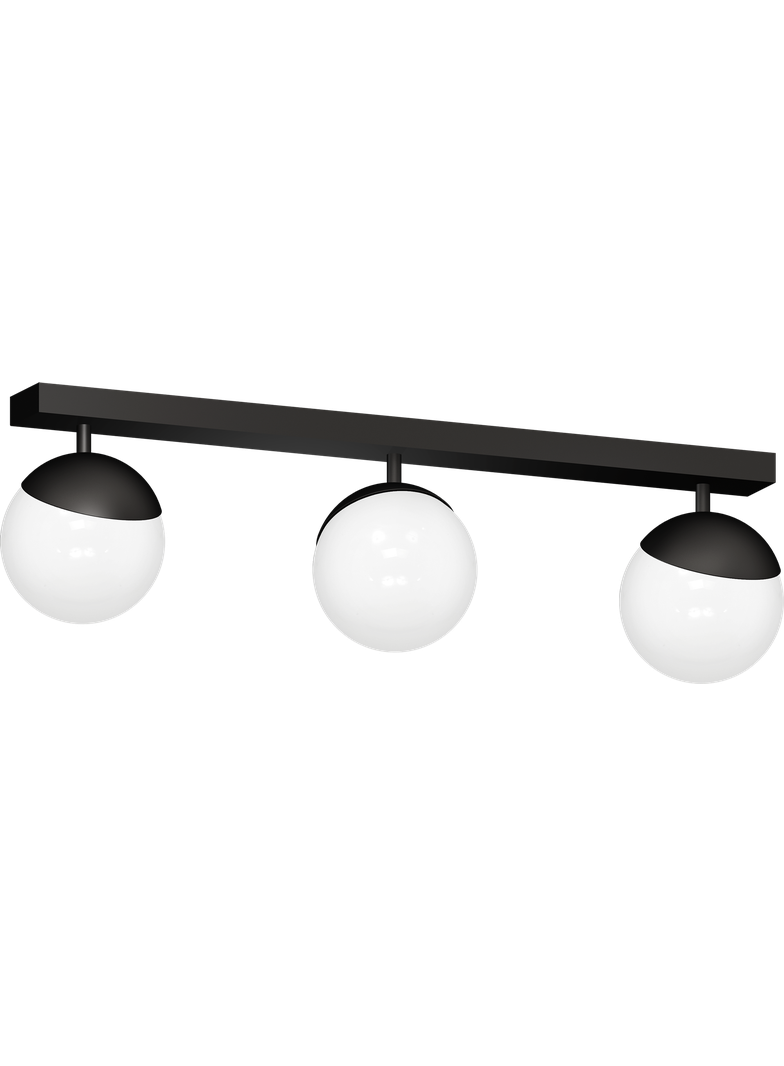 plafon Sfera Black 3xE14 MLP8857 Milagro