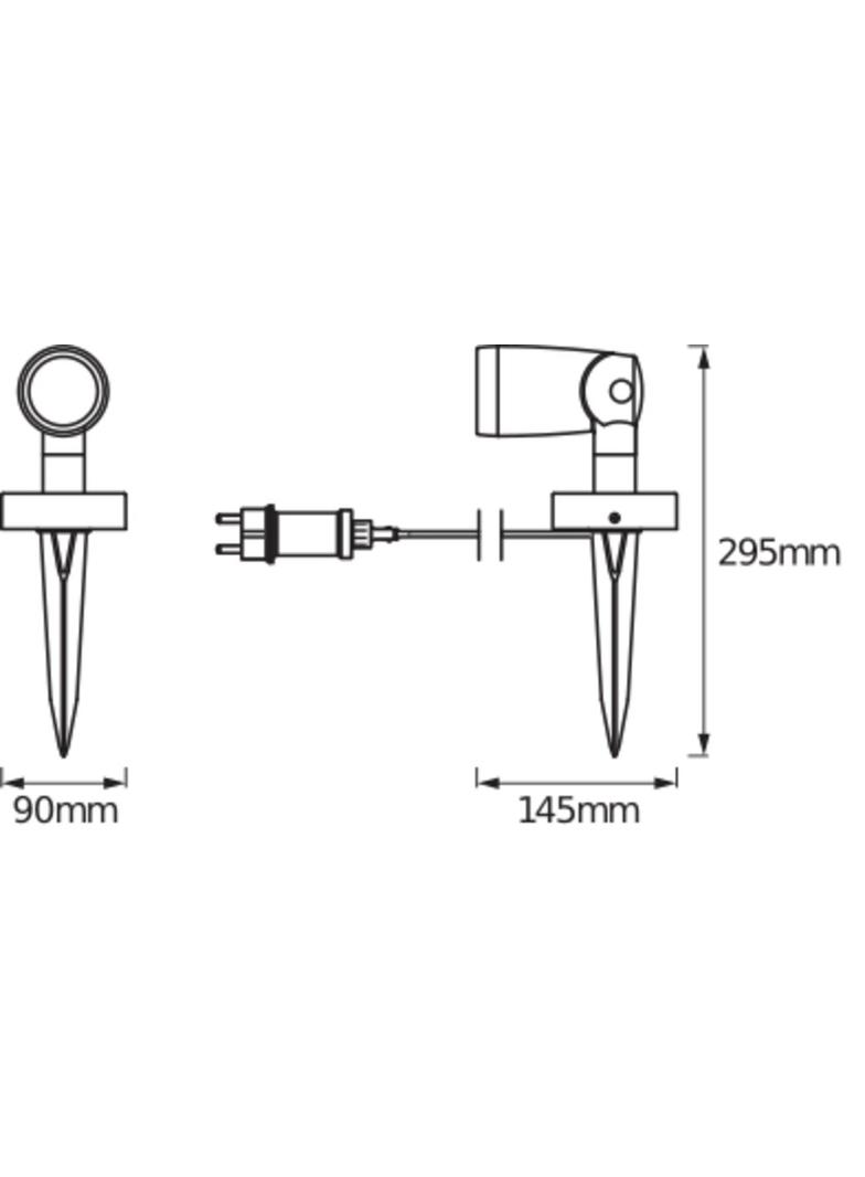 Oprawa SMART+ WIFI GARDENSPOT RGBW