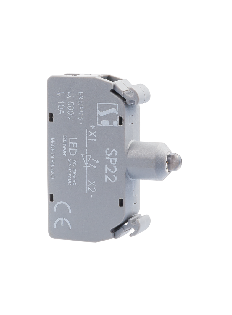 OPRAWA Z LEDEM UNIWERSALNYM PODSTAWOWY CZERWONY