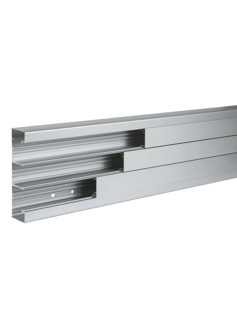 Optiline 45 - kanał elektroinst. - 185x55 mm - aluminium - naturalny - 2000 mm