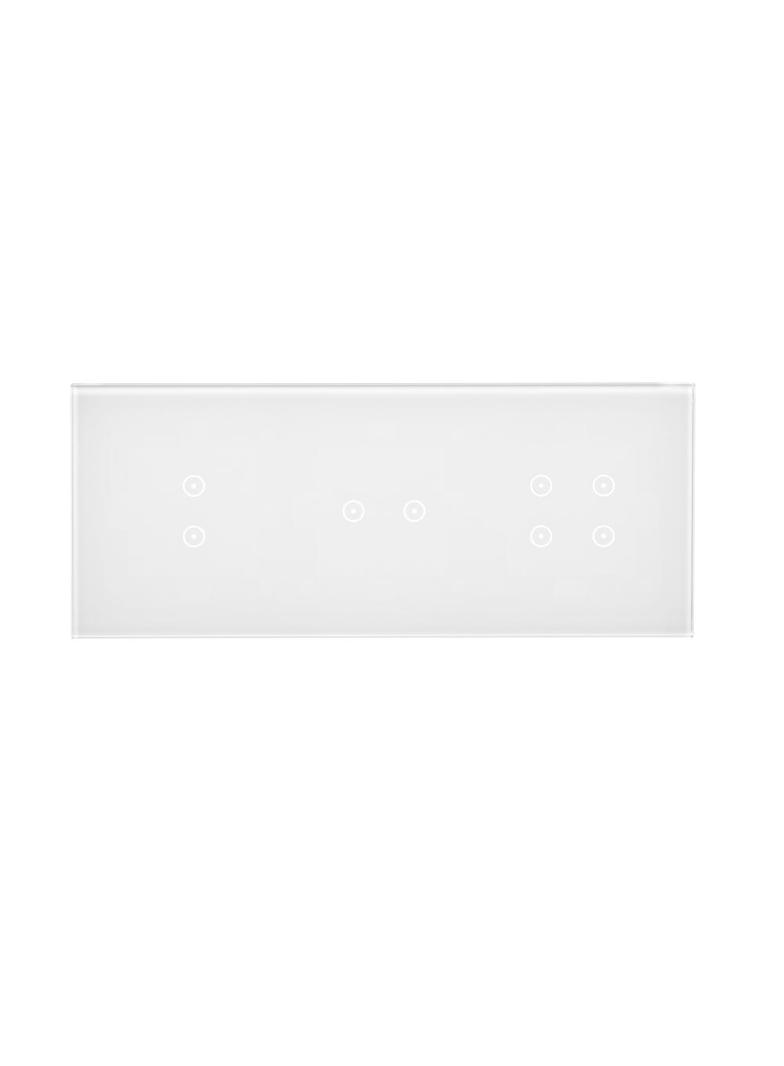 Simon 54 Touch Panel dotykowy S54 Touch 3 moduły 2 pola dotykowe pionowe + 2 pola dotykowe poziome + 4 pola dotykowe biała perła DSTR3324/70 KONTAKT