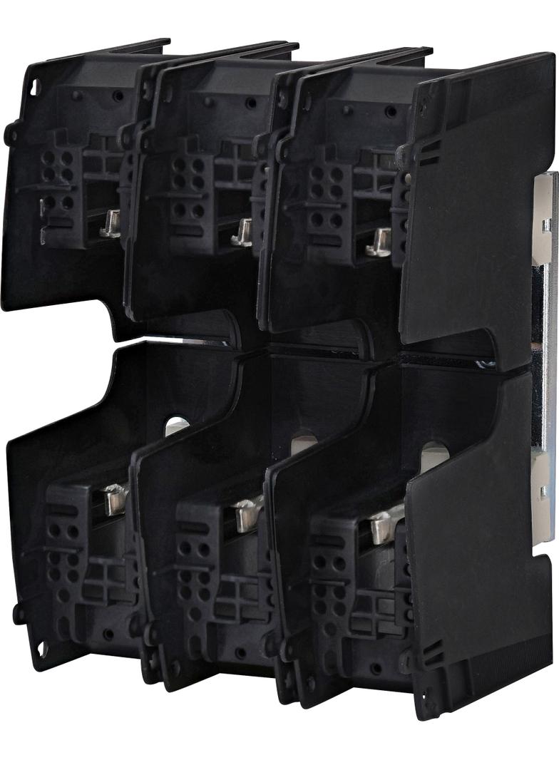 PKI 00 2M6-2M6 3p S - Podstawa bezpiecznikowa z osłonami zacisków