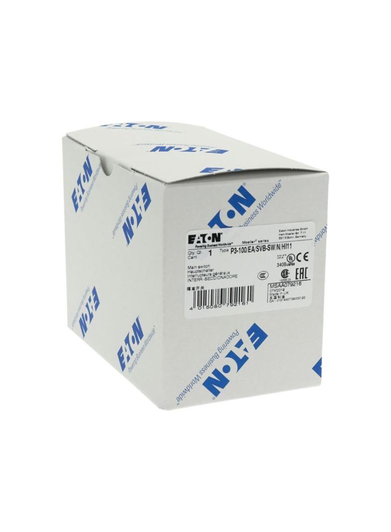 P3-100/EA/SVB-SW/N/HI11 Rozłącznik On/Off 100A 50kW 079216 EATON