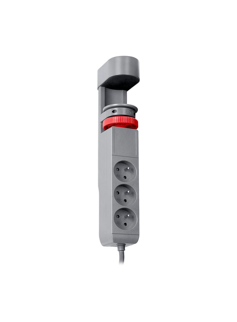 Przedłużacz biurkowy 3-krotny 2P+Z 2xUSB+1 typu C 1,5m PS-5/G/1,5M ORNO
