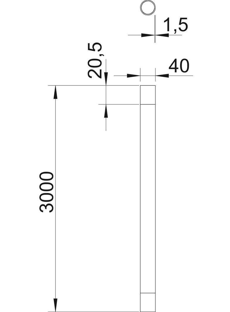 SM40W SW, Rura stalowa