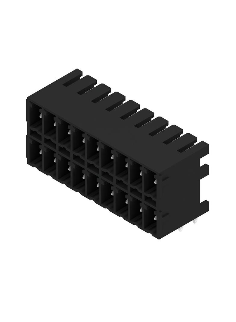 SCDN 3.81/18/90G 3.2SN BK BX Wtyki PCB (złącza płyty), 3.81 mm, Liczba biegunów: 18, kąt odejścia: 90° /50szt./ 1040870000 WEIDMÜLLER
