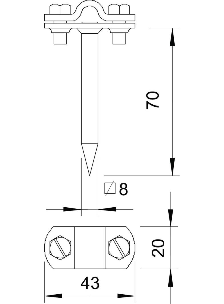163-70, UCHWYTY PRZEW.Z NAKŁADKĄ 70 MM