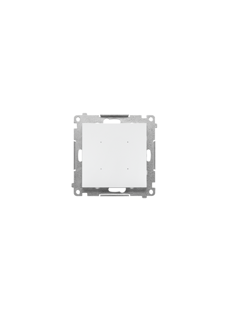 Simon 55 SWITCH – Sterownik przyciskowy oświetleniowy pojedynczy sterowany smartfonem Biały mat