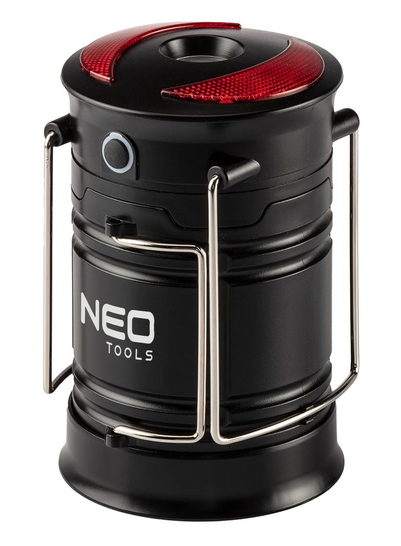 Lampa biwakowa bateryjna 200 lm 3xAA 3 w 1 COB LED