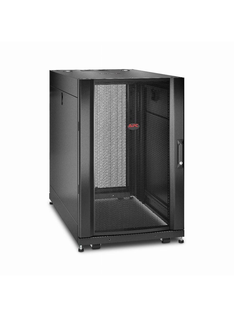 Szafa NetShelter SX 18U, 600 mm x 1070 mm z bokami, czarna