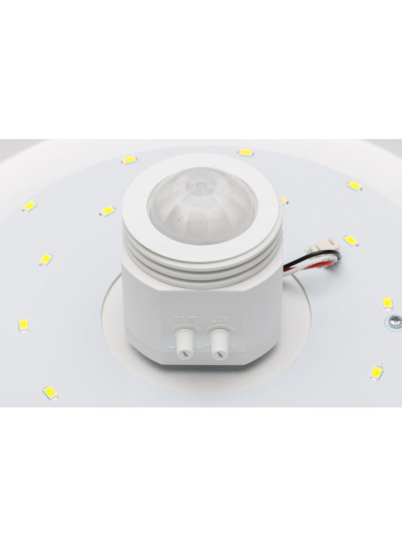 PLAFONIERA ITALIA LED Z CZUJNIKIEM RUCHU, 12 W, 900lm, IP20,  AC220-240V, 50/60Hz, KĄT ŚWIECENIA 360