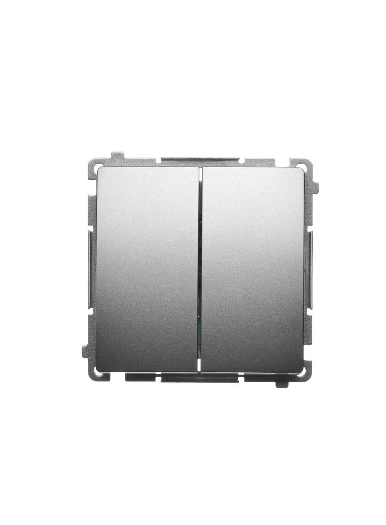 Simon Basic Łącznik świecznikowy 16A 250V zaciski śrubowe satynowy BMW5A.01/29 KONTAKT