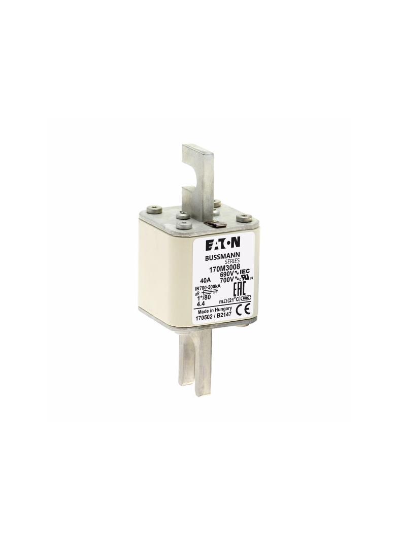 40A 690V 1*/80 aR INDICATOR FUSE Wkładka szybka 40A AC 690V compact DIN 1 45x45x104 mm aR 170M3008 E