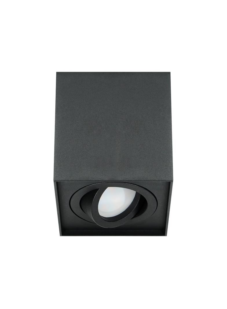 CAROLIN DLS GU10 downlight max 35W, IP20, kwadrat, czarny AD-OD-6145BGU10 ORNO