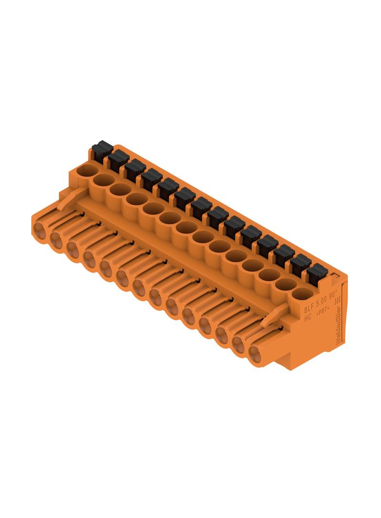 BLF 5.00HC/14/90 SN OR BX Wtyk PCB (złącze wiązki), 5.00 mm, Liczba biegunów: 14, PUSH IN, Złącze sprężynowe /24szt./ 1980290000 WEIDMÜLLER