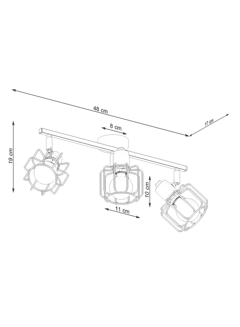 Sollux Plafon BELUCI 3 biały SL.1113
